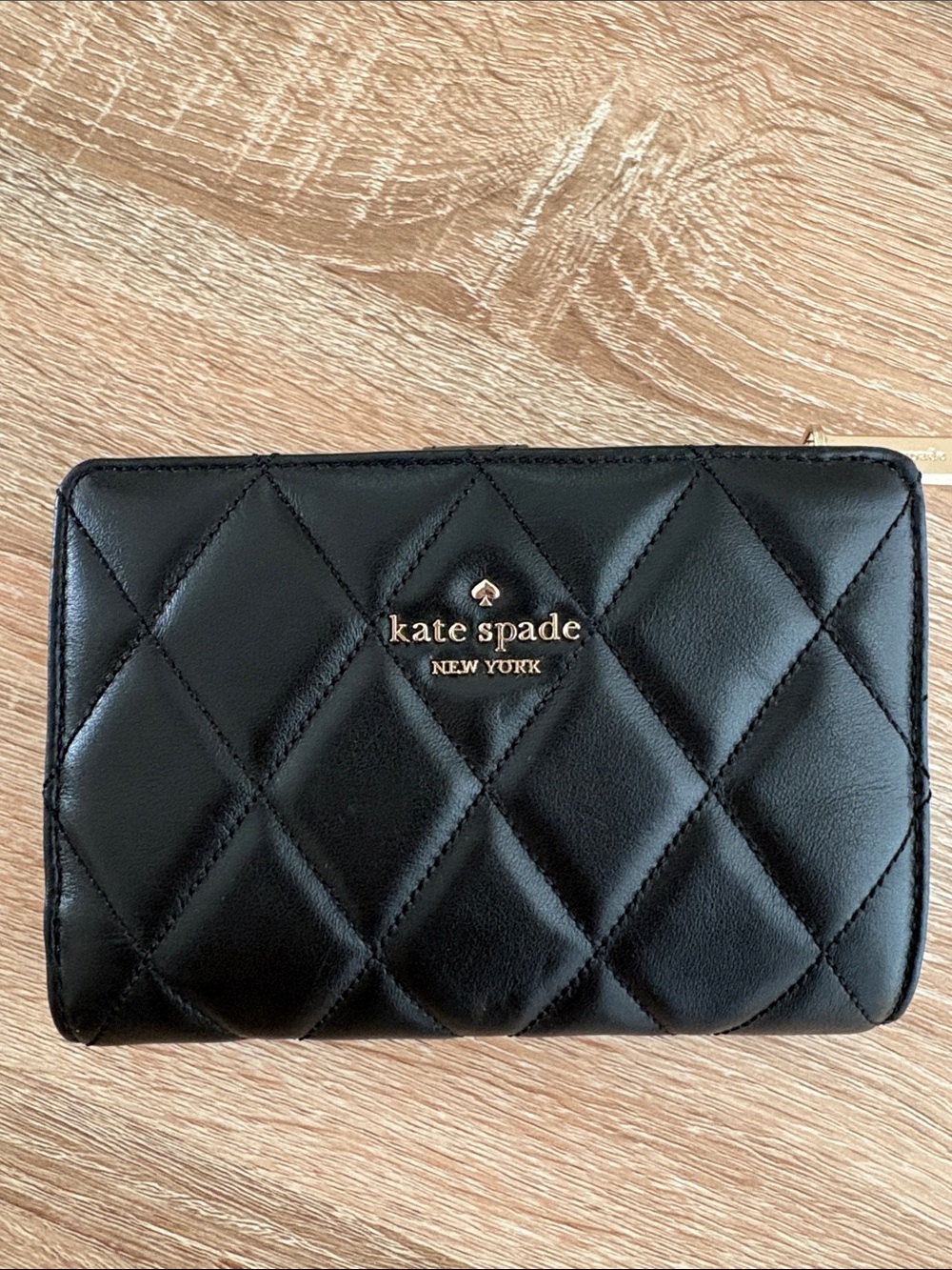 Kate Spade Carey Leather Quilted Wallet
